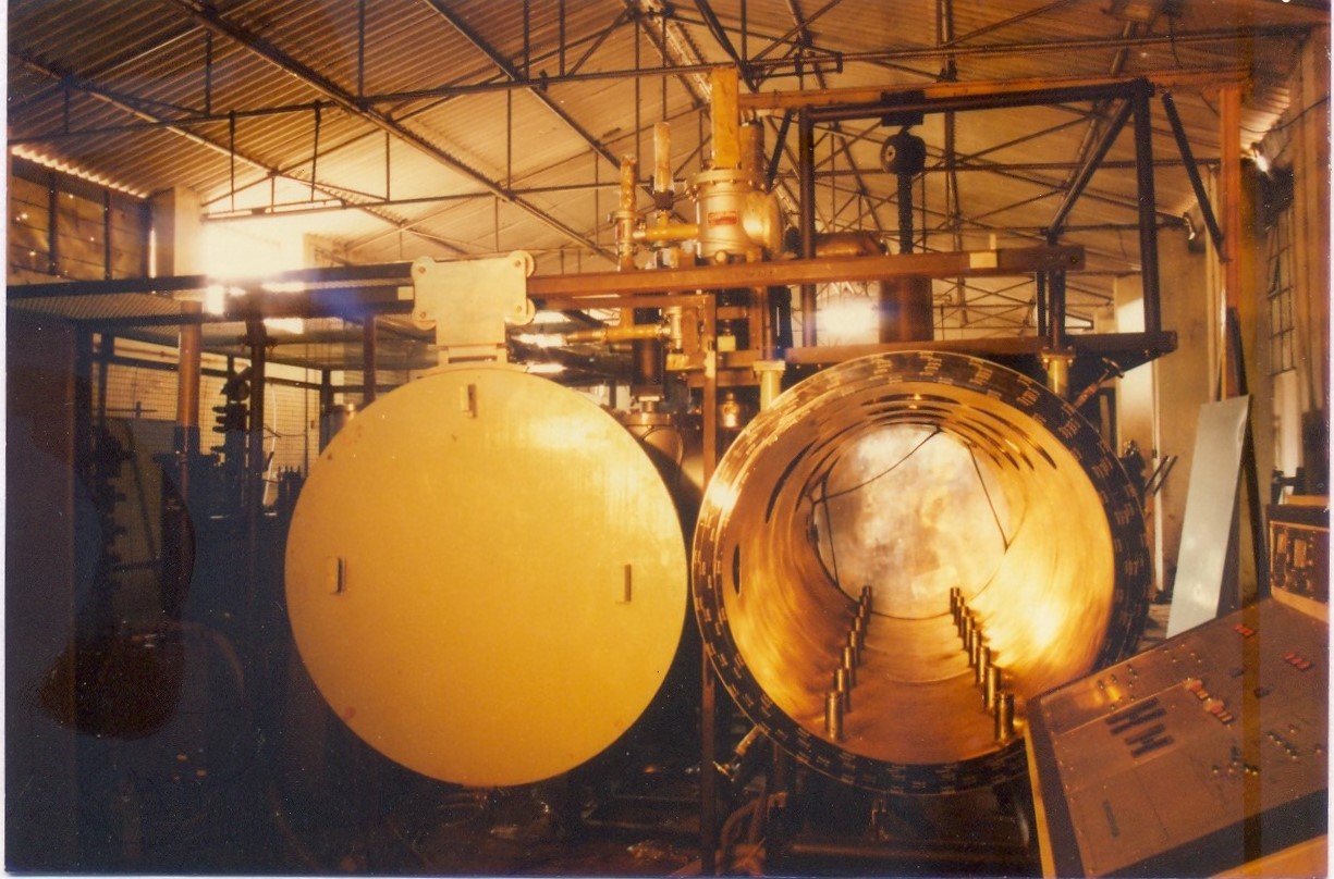 Vacuum chamber and Control Panel supplied to BARC