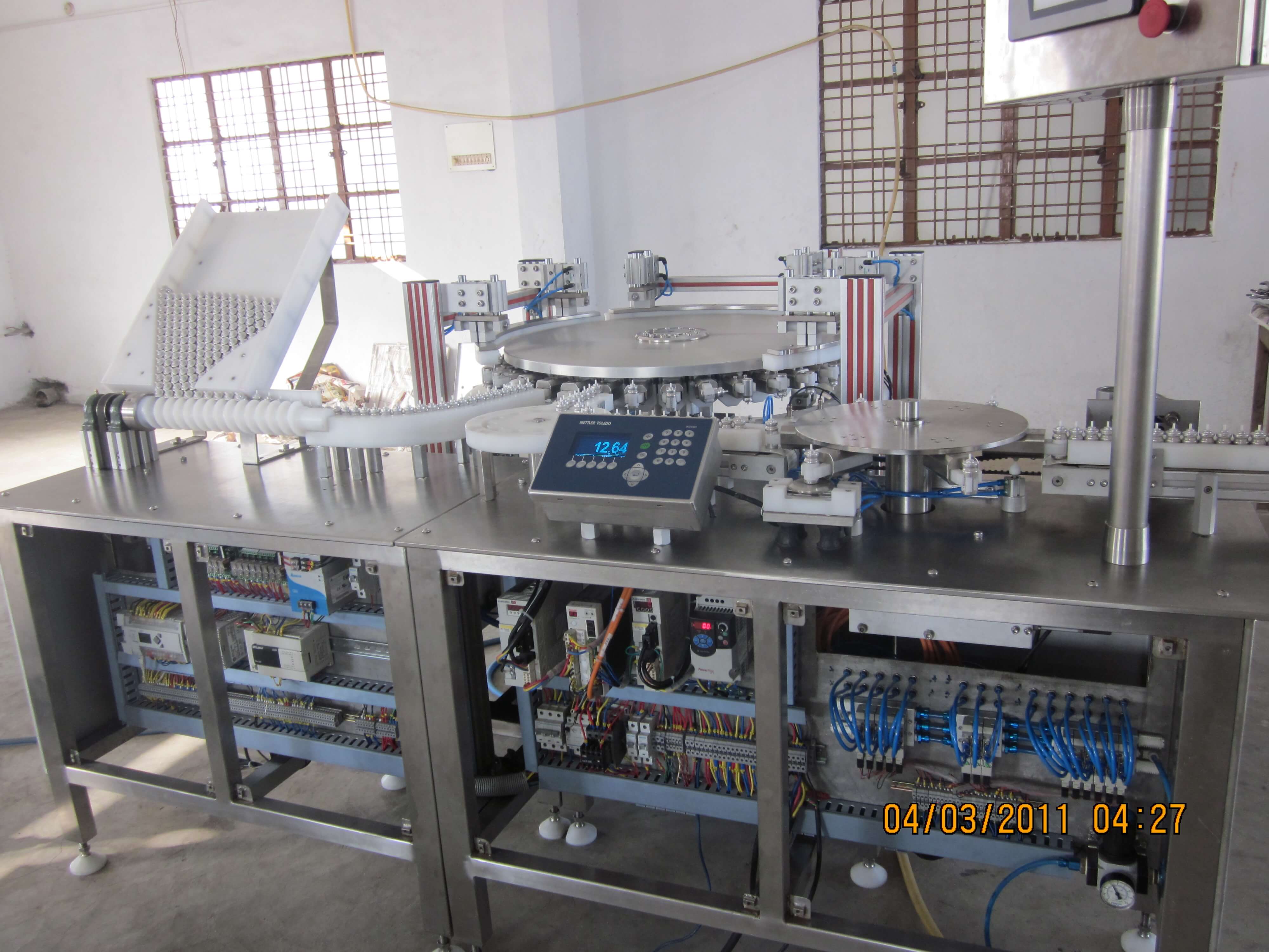 Servo Motor Driven Spray checking Machine